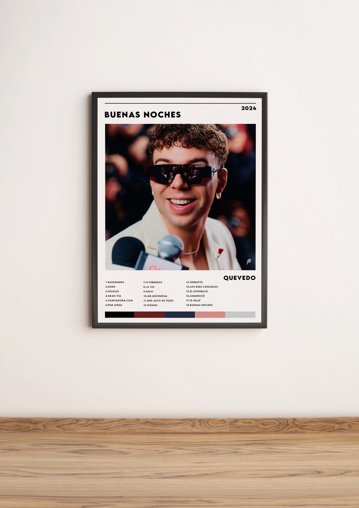 Póster "Buenas Noches" de Quevedo