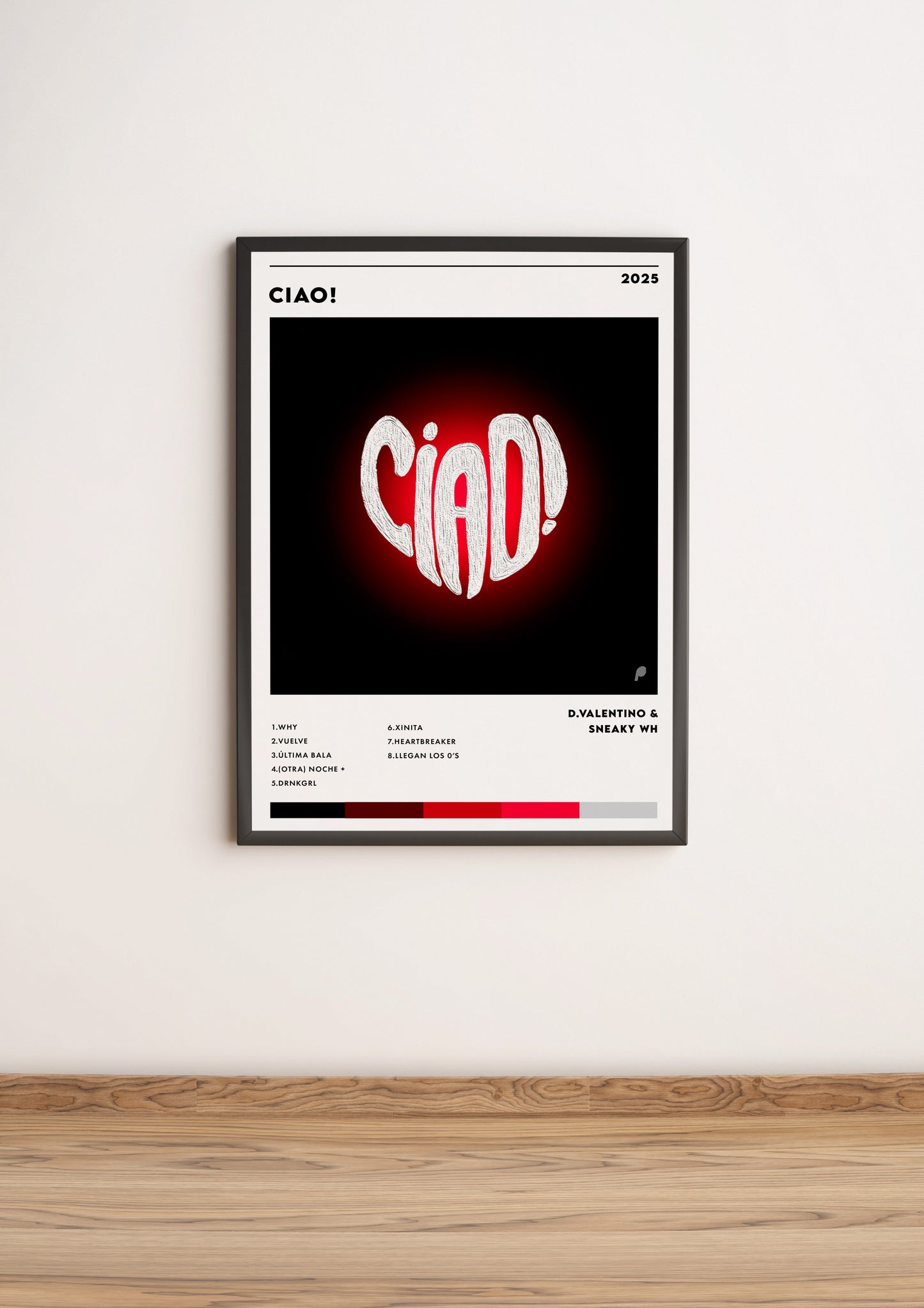 Póster “CIAO!” - D.Valentino & Sneaky WH