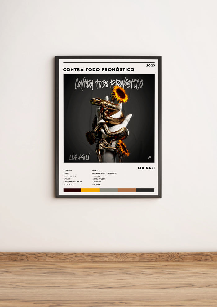 Póster "Contra Todo Pronóstico" de Lia Kali