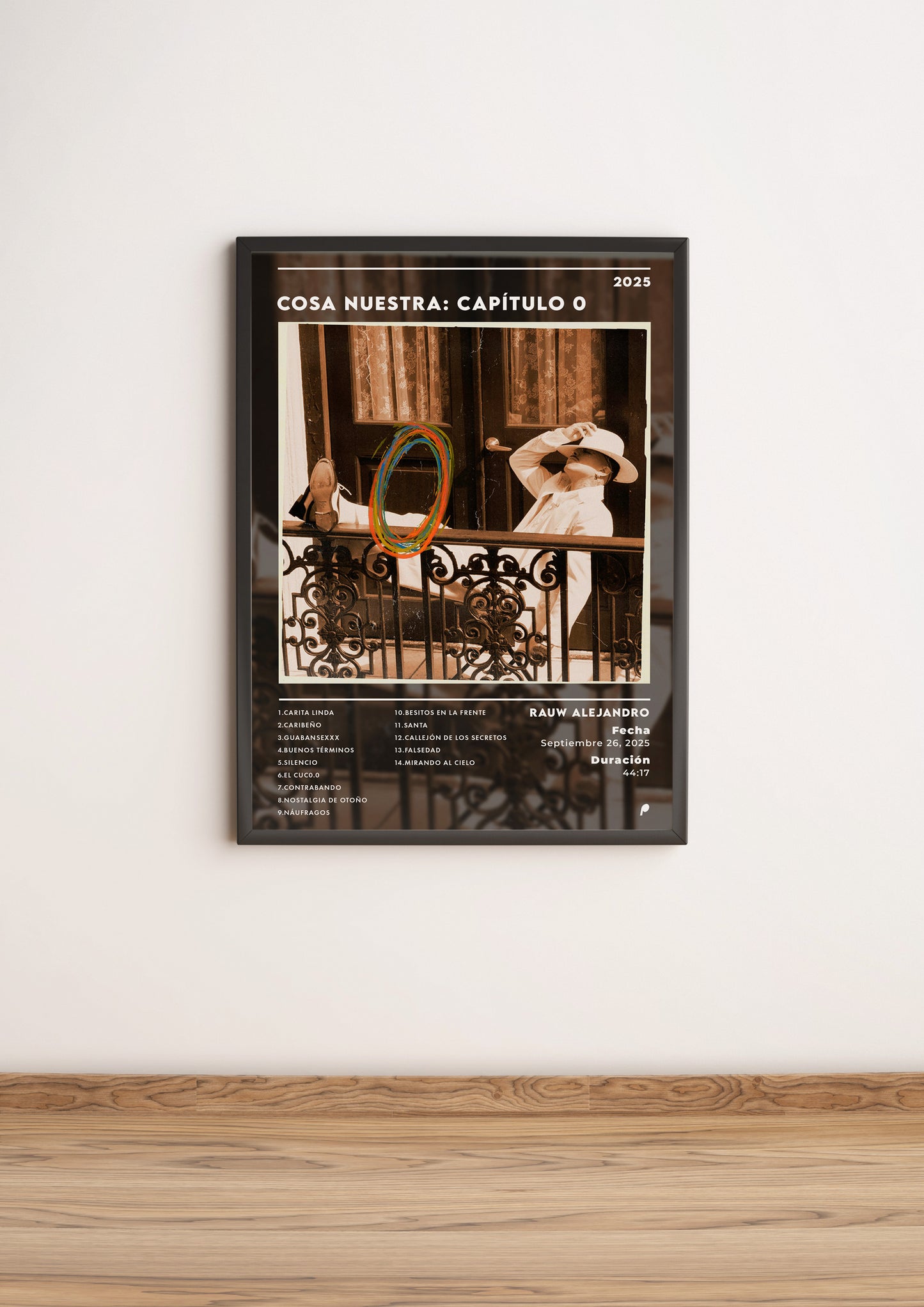 Póster “Cosa Nuestra: Capítulo 0” - Rauw Alejandro (Edición APOLEO)