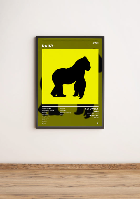 Póster “Daisy” - Rusowsky (Edición APOLEO)