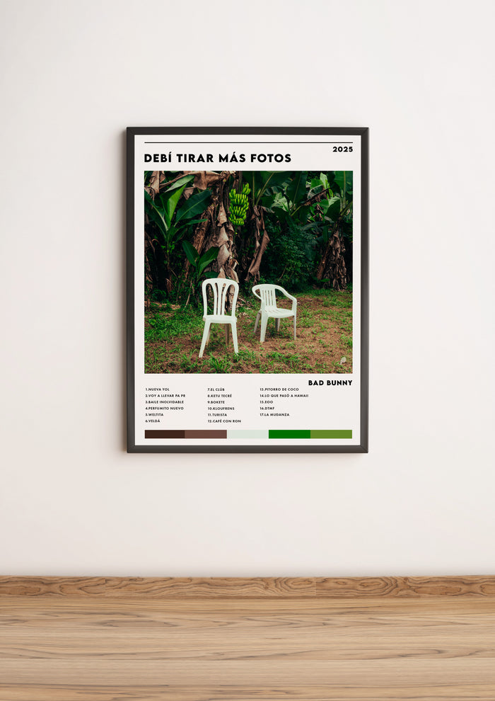 Póster Debí tirar más fotos - Bad Bunny