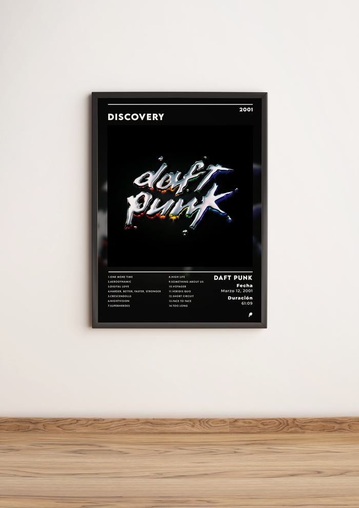 Póster Discovery - Daft Punk (Edición Apoleo)
