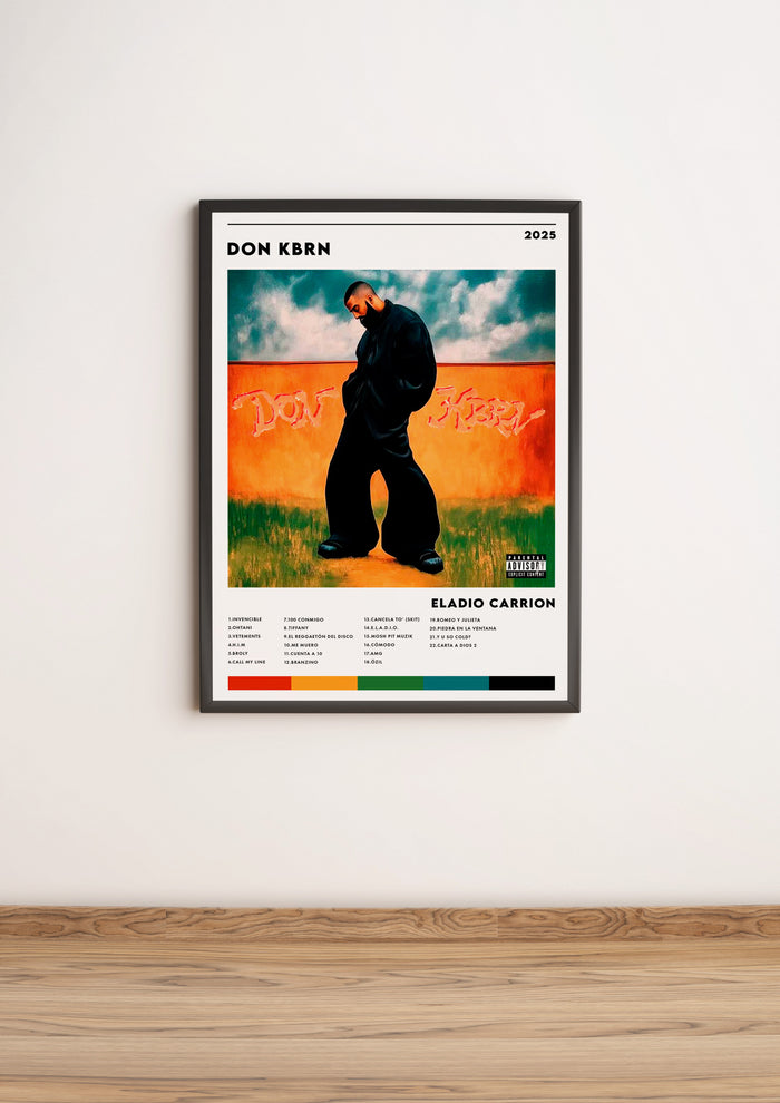 Póster DON KBRN de Eladio Carrión
