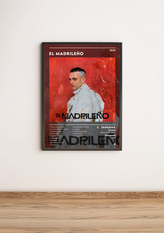 Póster “El Madrileño” - C. Tangana (Edición APOLEO)