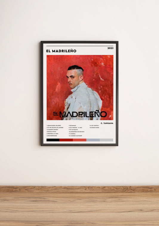 Póster “El Madrileño” - C. Tangana