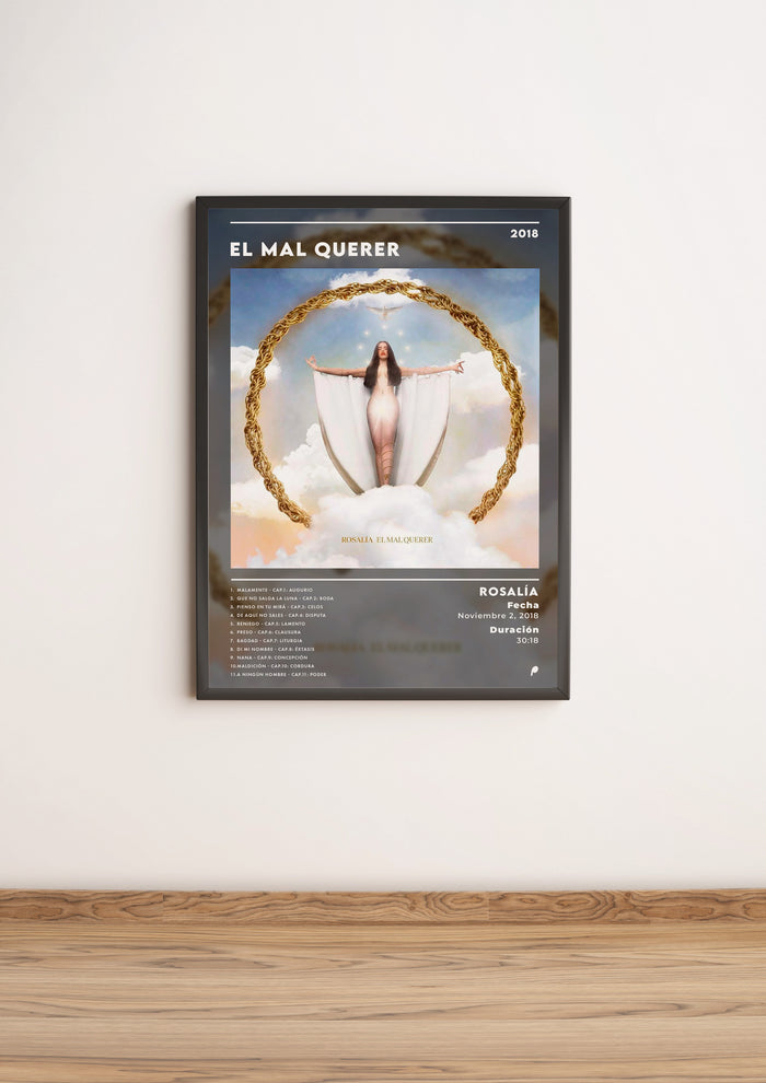 Póster Álbum “El Mal Querer” - Rosalía (Edición APOLEO)