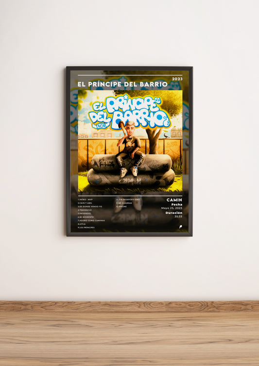 Póster “El Príncipe Del Barrio” - Camin (Edición APOLEO)