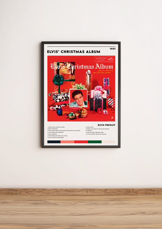 Póster “Elvis' Christmas Album” - Elvis Presley