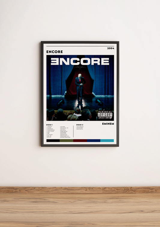 Póster “Encore” - Eminem