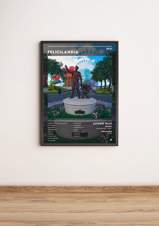 Póster “Felicilandia” - Alvaro Diaz (Edición APOLEO)