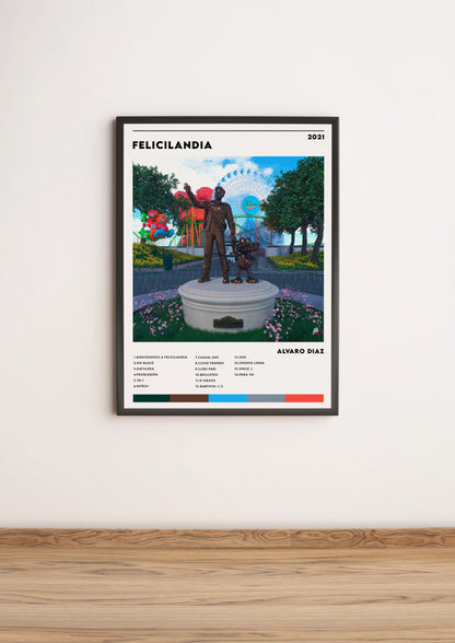 Póster “Felicilandia” - Alvaro Diaz