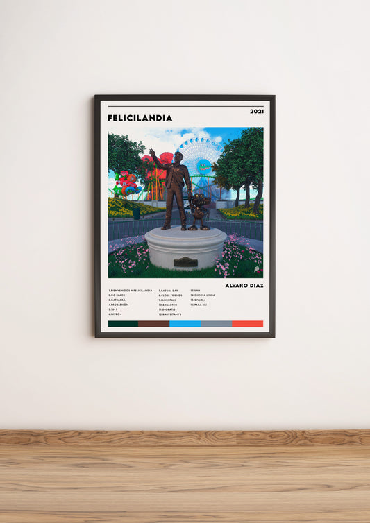 Póster “Felicilandia” - Alvaro Diaz
