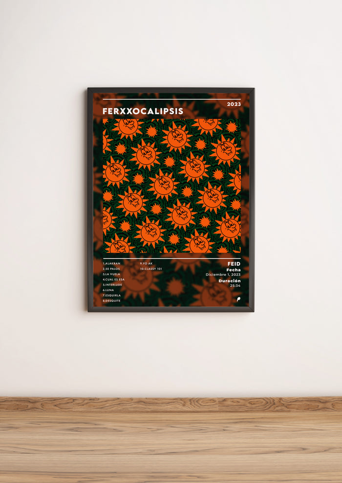 Póster Álbum “Ferxxocalipsis” de Feid (Edición APOLEO)