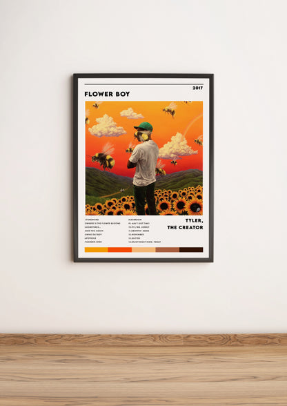 Póster Flower Boy - Tyler, The Creator