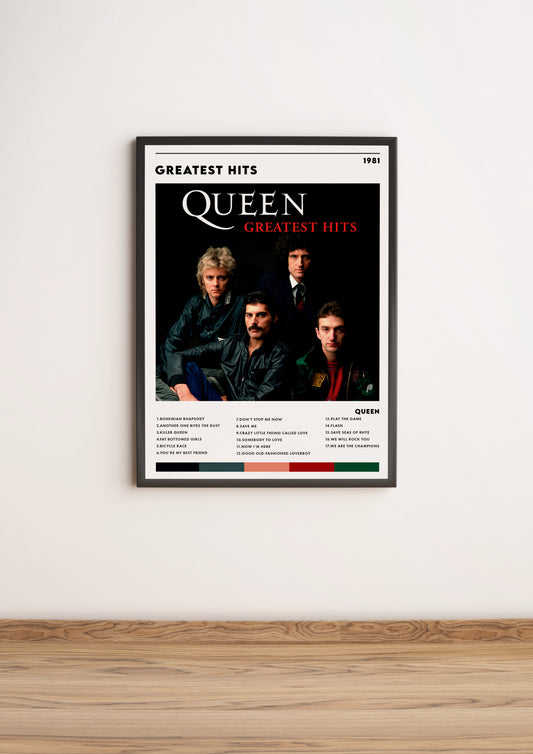 Póster “Greatest Hits” - Queen