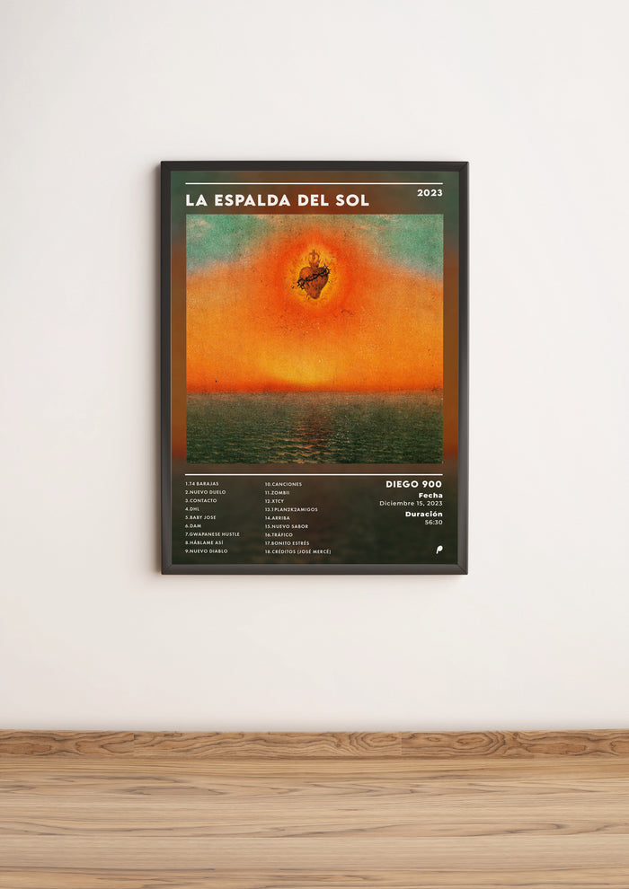Póster La Espalda del Sol - Diego900 (Versión APOLEO)