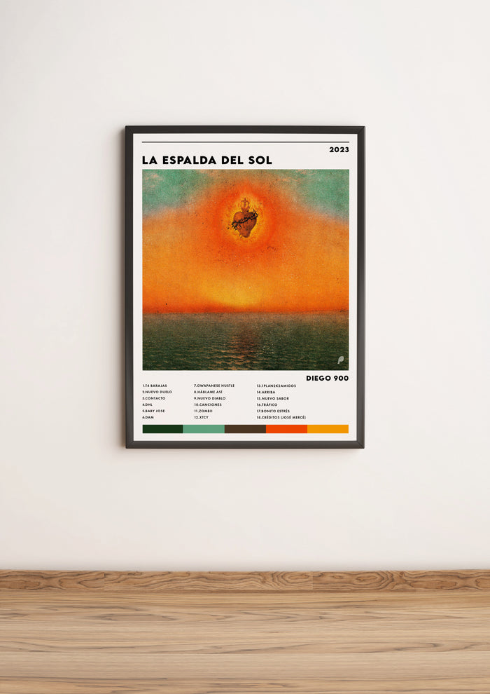Póster "La Espalda del Sol" de Diego 900