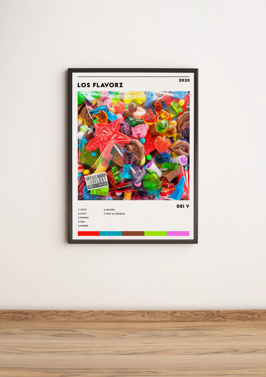 Póster Los Flavorz - Dei V