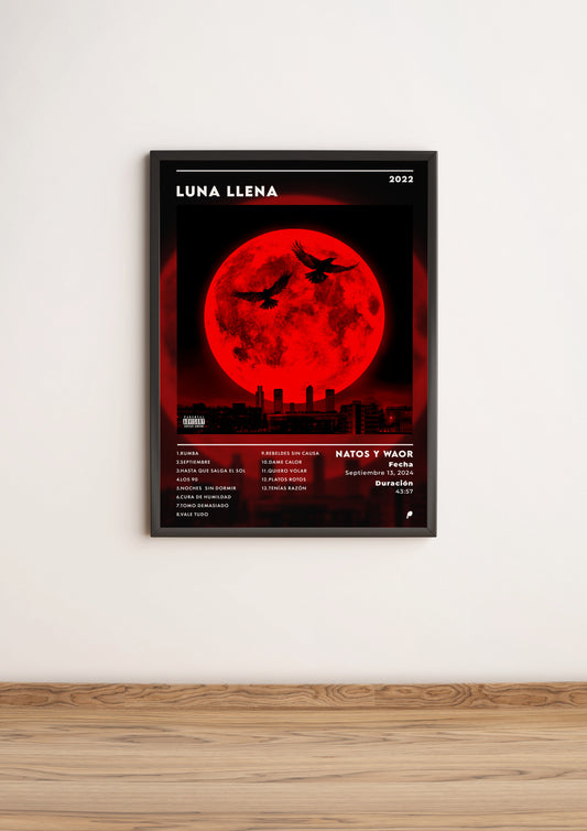 Póster "Luna Llena" de Natos y Waor (Edición APOLEO)