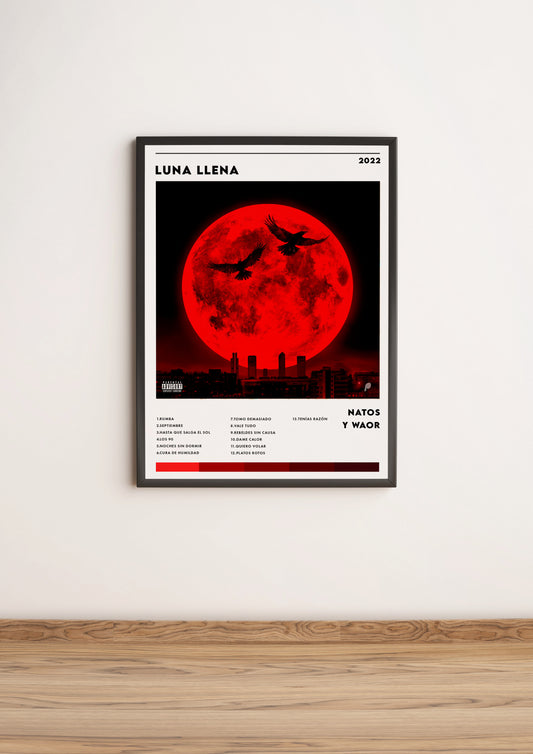 Póster de "Luna Llena" de Natos y Waor