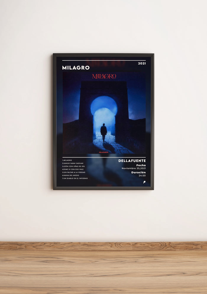 Póster MILAGRO - DELLAFUENTE (Edición APOLEO)