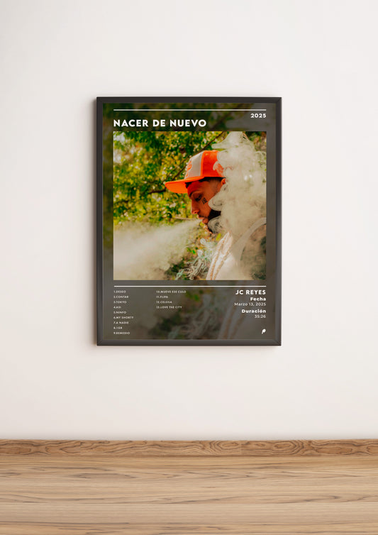 Póster “Nacer De Nuevo” - JC Reyes (Edición APOLEO)