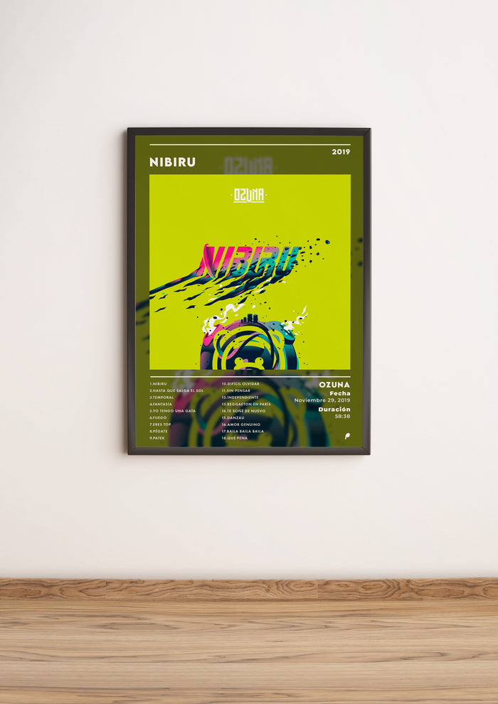 Póster “NIBIRU” de Ozuna (Edición APOLEO)