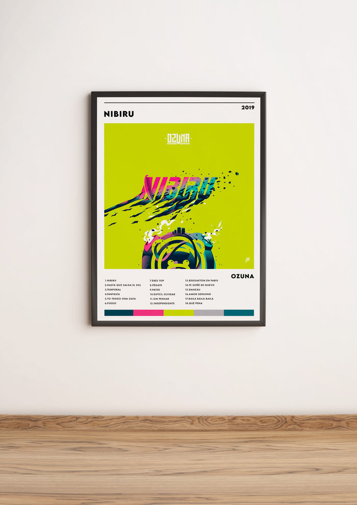Póster álbum “NIBIRU” - Ozuna