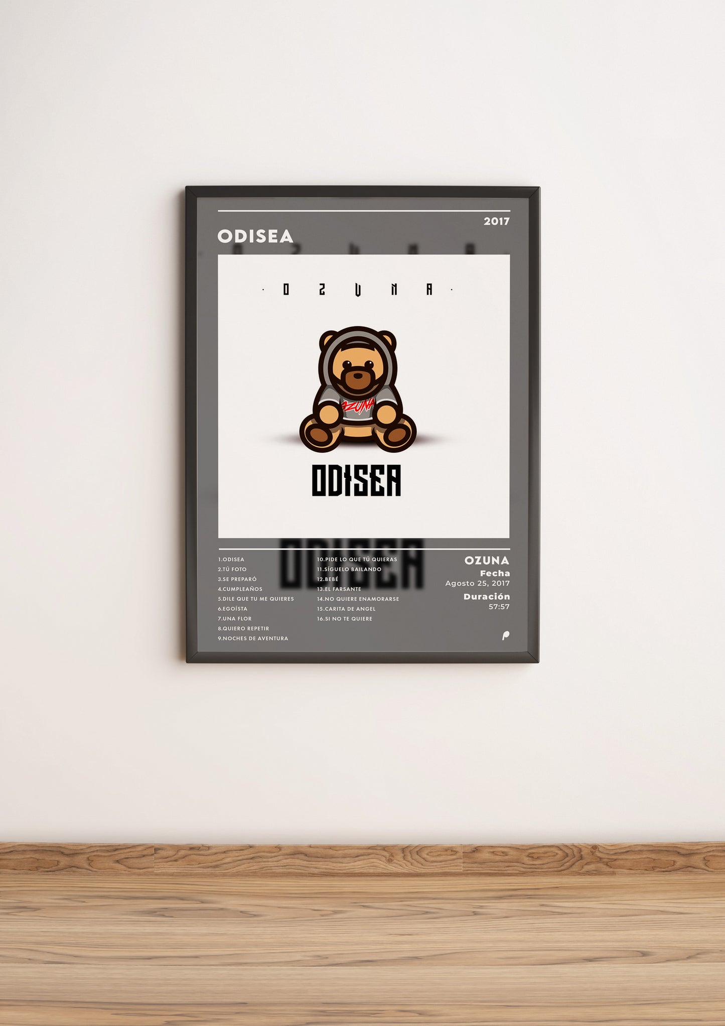 Póster Álbum “Odisea” - Ozuna (Edición APOLEO)