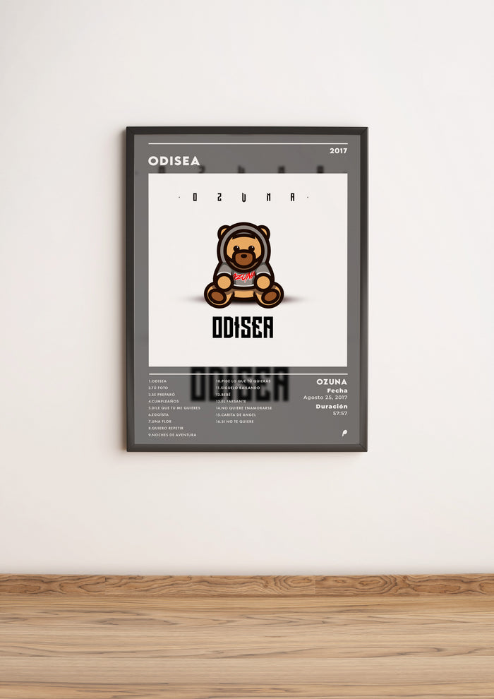 Póster Álbum “Odisea” - Ozuna (Edición APOLEO)