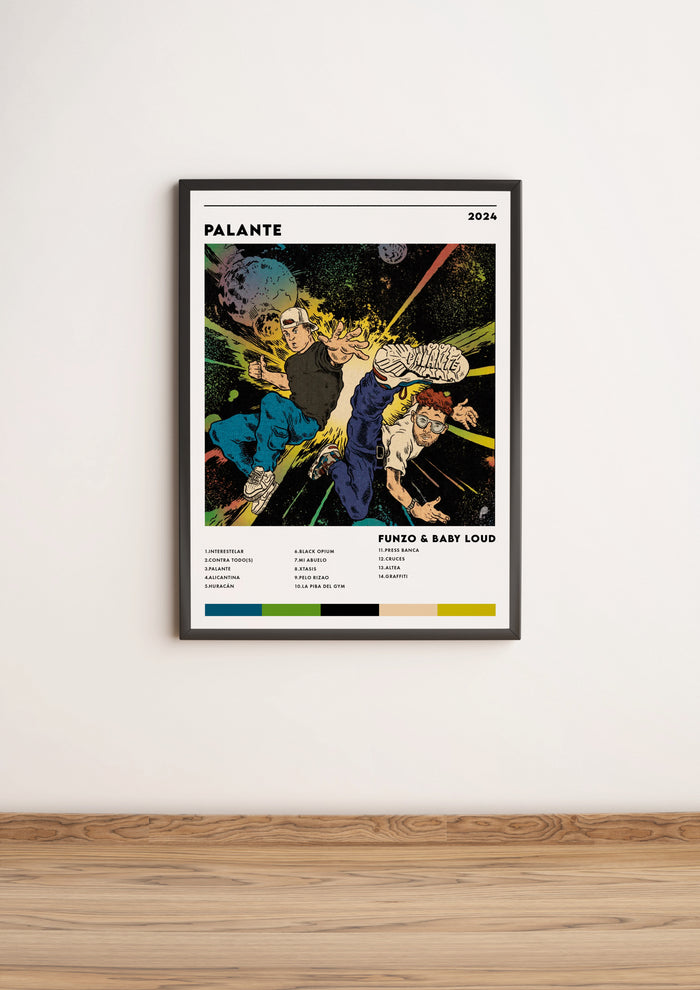 Póster "Palante" de Funzo & Baby Loud
