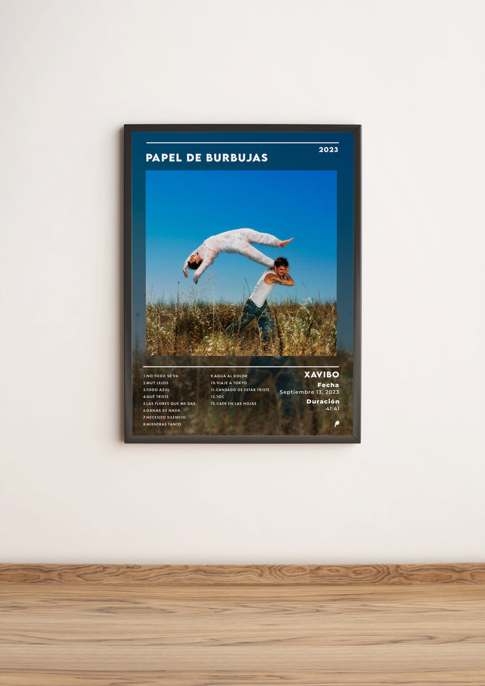 Póster Xavibo - Papel de burbujas (Edición APOLEO)