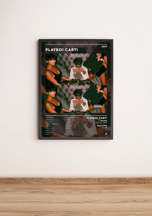 Póster “Playboi Carti 2017” - Playboi Carti (Edición APOLEO)