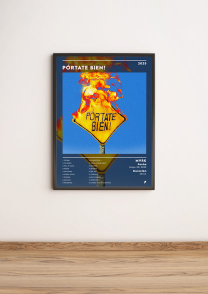 Póster “PÓRTATE BIEN!” - MVRK (Edición APOLEO)