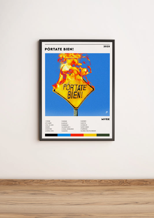 Póster “PÓRTATE BIEN!” - MVRK