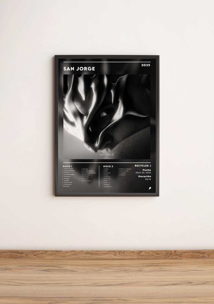 Póster “San Jorge” - Recycled J (Edición APOLEO)