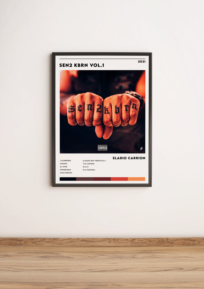 Póster SEN2 KBRN Vol. 1 de Eladio Carrión