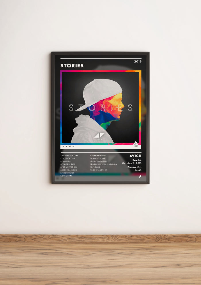 Póster Stories - Avicii (Edición APOLEO)