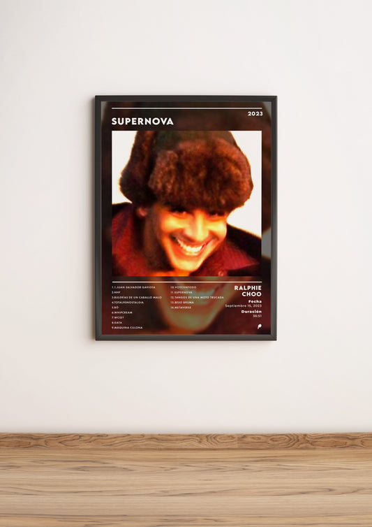 Póster “SUPERNOVA” - RALPHIE CHOO (Edición APOLEO)