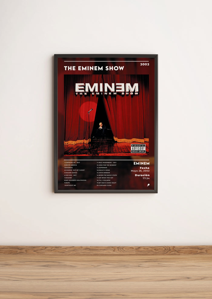 Póster Eminem - The Eminem Show (Edición APOLEO)