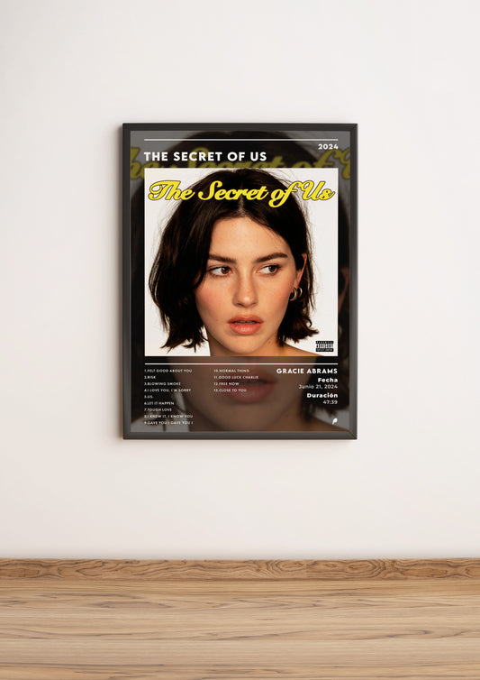 Póster “The Secret of Us” - Gracie Abrams (Edición APOLEO)