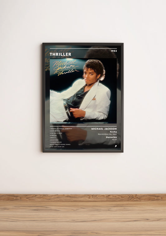 Póster “Thriller” - Michael Jackson (Edición APOLEO)