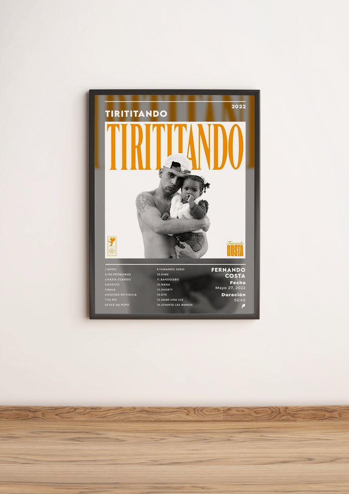 Póster TIRITANDO - FERNANDOCOSTA (Edición APOLEO)