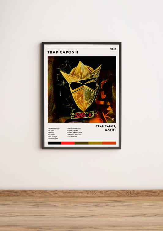 Póster “Trap Capos II” - Trap Capos y Noriel