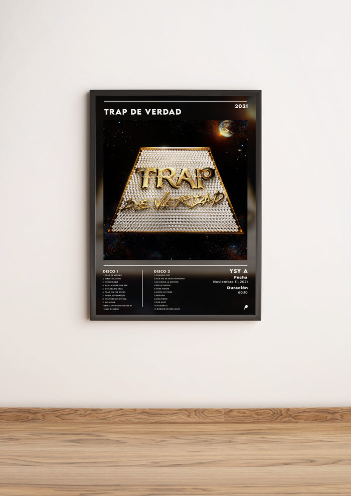 Póster "Trap de Verdad" de YSY A (Edición APOLEO)
