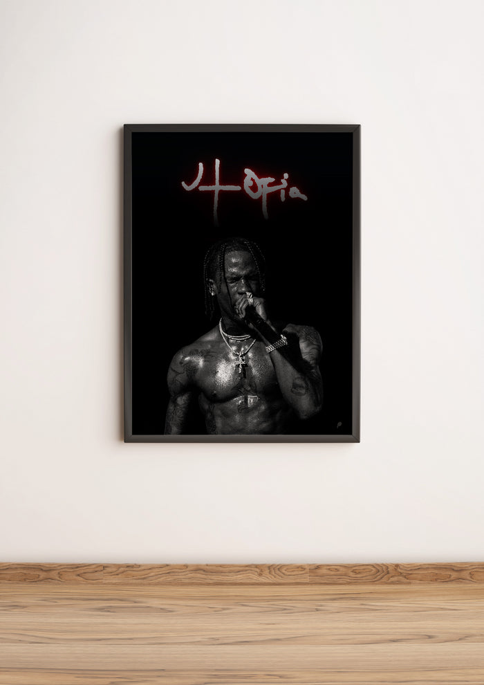 Póster Travis Scott Utopía