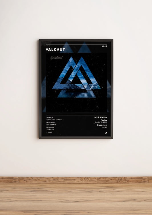 Póster "Valknut" de Miranda (Edición APOLEO)