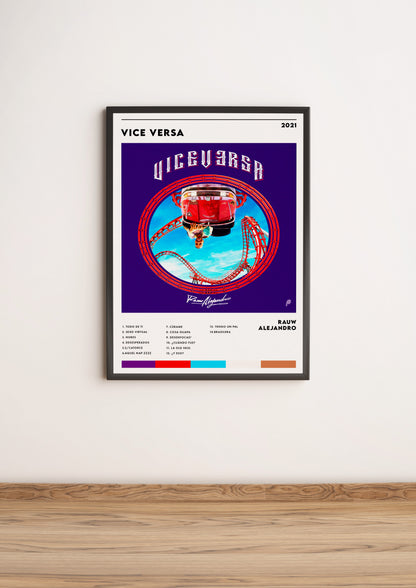 Póster “Vice Versa” - Rauw Alejandro