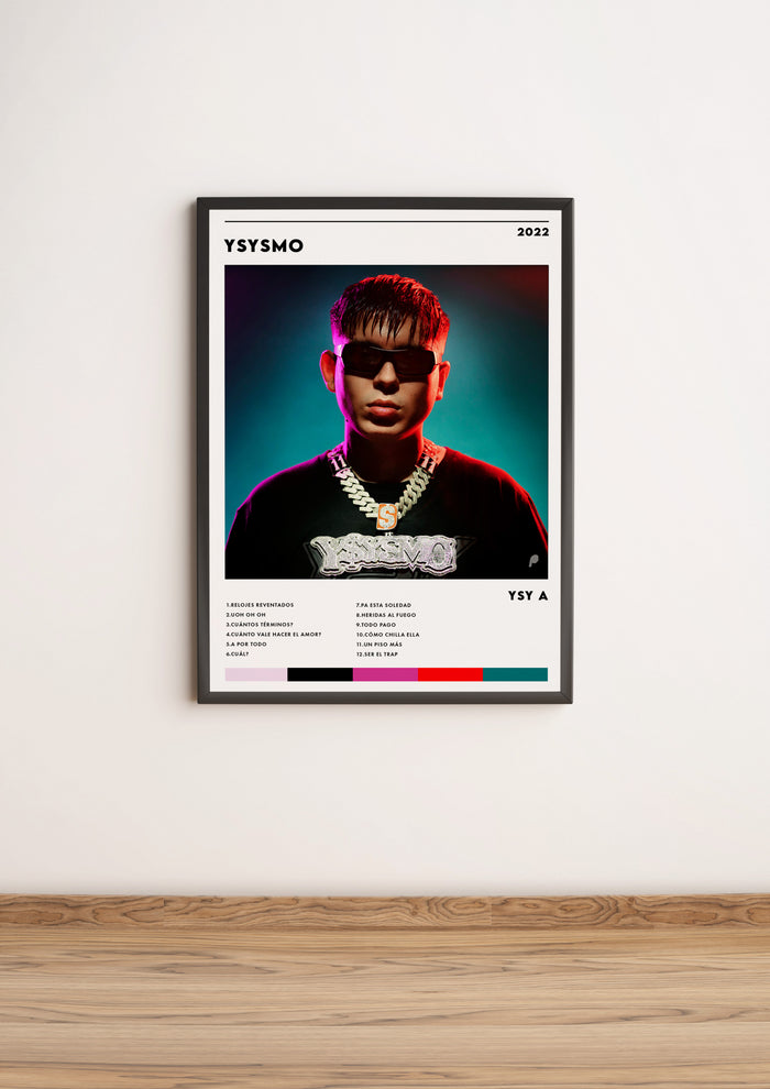 Póster álbum "YSYSMO" - YSY A